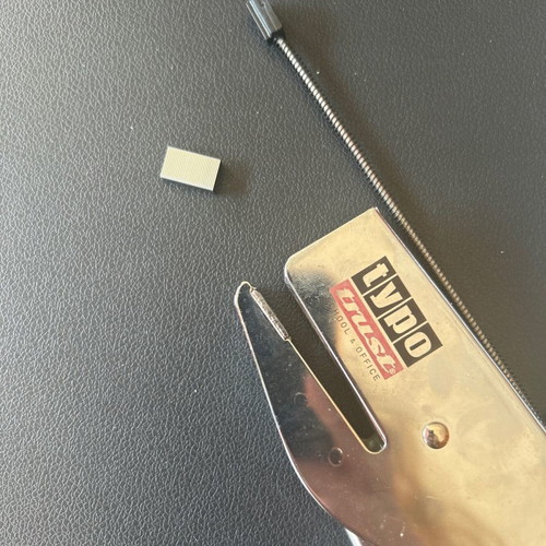 Stapler used without spare parts