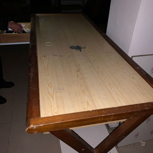 Workbench used 1.60 x 0.65 x 0.90 m