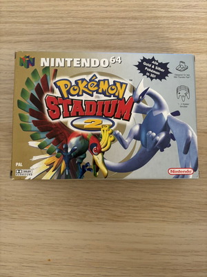 Pokémon Stadium 2 Nintendo 64 μεταχειρισμένο, κουτί και εγχειρίδιο