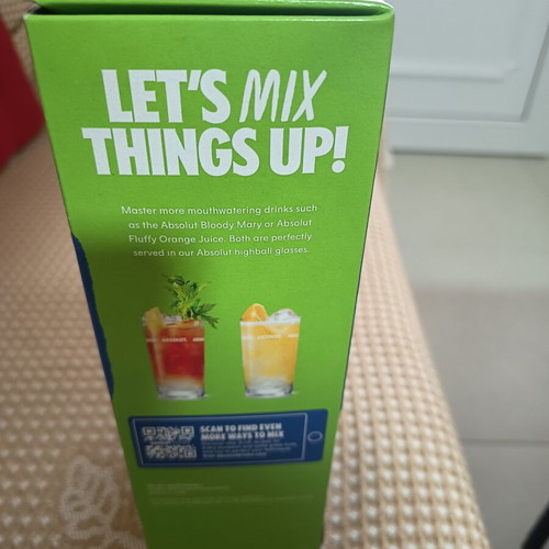 Absolut Vodka with Glasses new