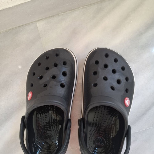 Crocs children's clogs, dark grey-black, size 33-34
