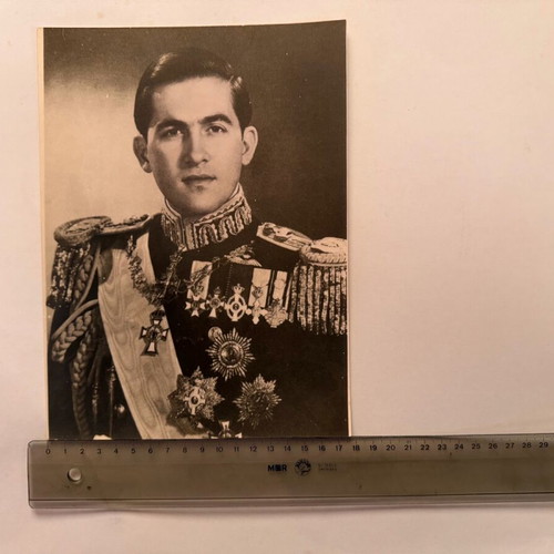 Black and white photo AGFA King Konstantinos like new