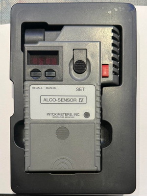 Alco-Sensor IV φορητό όργανο ελέγχου αλκοόλης αναπνοής καινούργιο