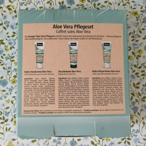 Kneipp Aloe Vera Body Care Set with Gift