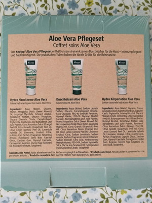 Kneipp Aloe Vera Body Care Set with Gift