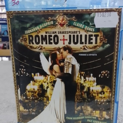Romeo + Juliet Blu-Ray like new with Greek subtitles