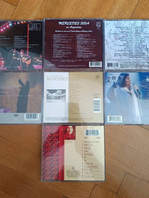 Mercedes Sosa CD pack of 7 like new