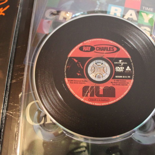 Ray Charles biography DVD like new