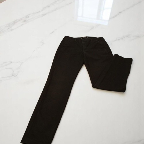 Zara cotton black pants XS used