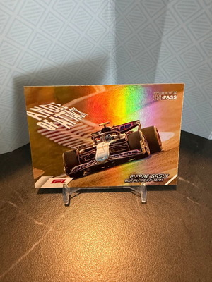 2024 Topps Paddock Pass Formula 1 Angle of Attack Pierre Gasly κάρτα #AA-10