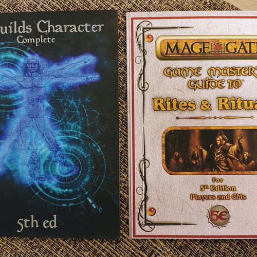 It Builds Character and Rites & Rituals Mage Gate 5th Edition set like new