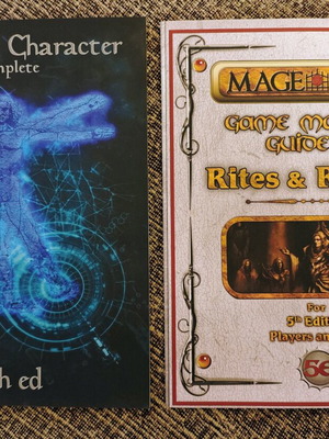 It Builds Character and Rites & Rituals Mage Gate 5th Edition set like new