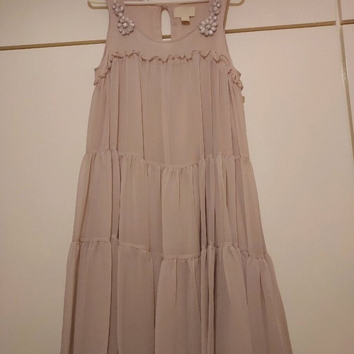 Evening dress like new, size 42, nude color