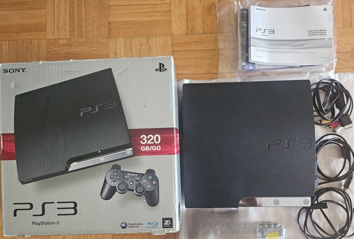 PlayStation 3 Slim 320GB Open Box with… - € 170,00 - Vendora.cy