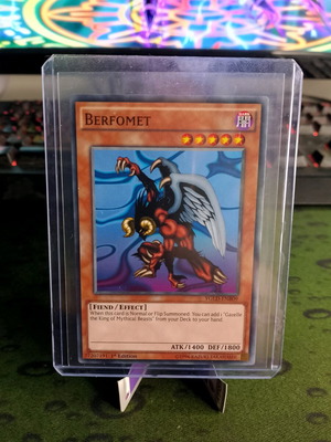 Berfomet Yu-Gi-Oh! card new 1st edition