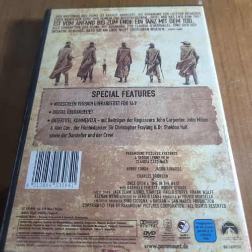 Spiel Mir Das Lied Vom Tod DVD like new with subtitles