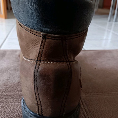 Harley Davidson boots used, brown leather, size 38