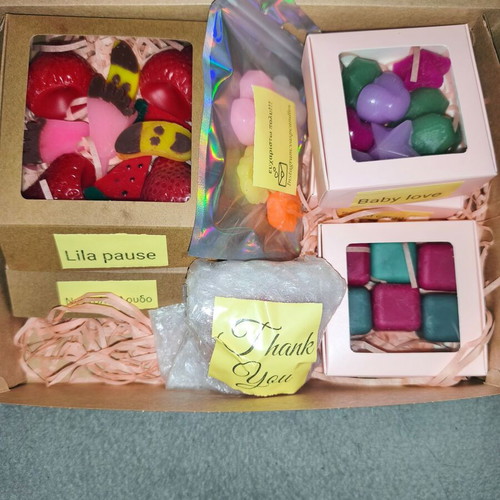 Wax melts 80 pieces assorted scents