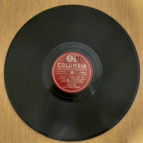 78 RPM Record Don't Fence Me In by Horace Heidt used, Latin