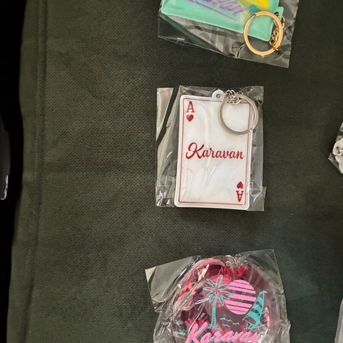 Karavan keychains new, various designs