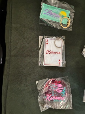 Karavan keychains new, various designs
