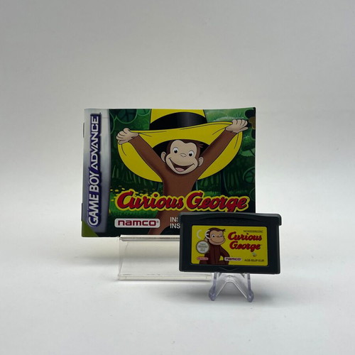 Curious George Game Boy Advance used with manual, no box