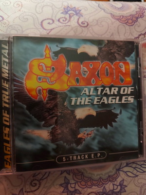 Saxon Altar of the Eagles CD like new, 5-track metal collection