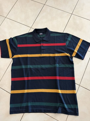 Men's multicolor polo shirt like new, size L