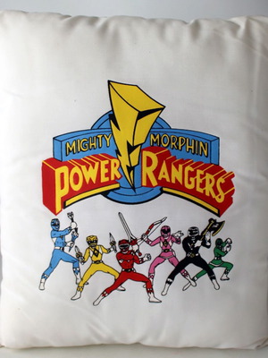 Vintage 90's Μαξιλάρι Mighty Morphin Power Rangers Καινούργιο