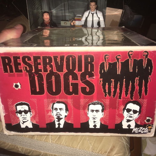 Reservoir Dogs Tarantino Mezco diorama figures used