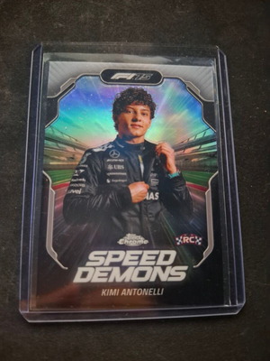 2025 Topps Chrome Formula 1 Speed Demons Kimi Antonelli κάρτα #SD-1 RC