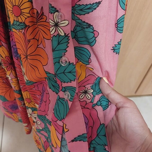 Karavan maxi dress, colorful, 100% cotton