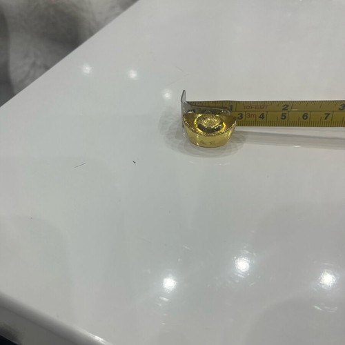Chinese ship-shaped charm like new, wealth amulet