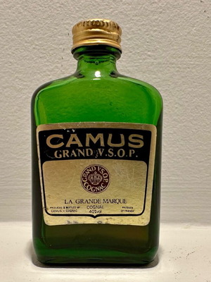 Camus "Olympic Airways" Grand V.S.O.P. miniature cognac used