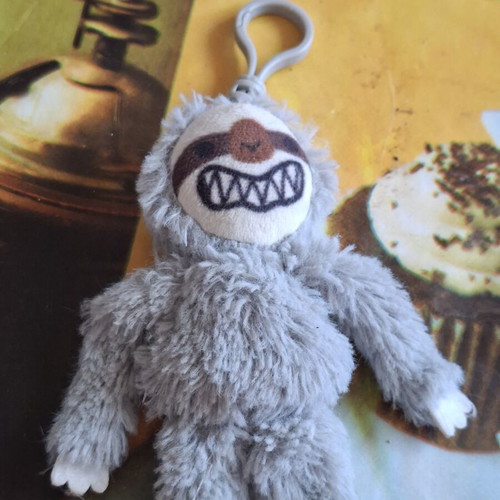 Plush keychain monster used