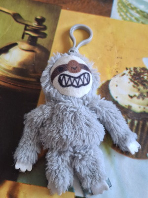 Plush keychain monster used