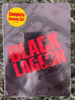 BLACK LAGOON DVD STEELBOOK BOX SET ANIME MANGA 3 SEASONS ΣΦΡΑΓΙΣΜΕΝΑ!