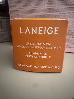 Laneige Pumpkin Pie Lip Mask καινούργιο