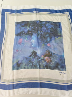 Silk Scarf Theodoros Pantaleon like new