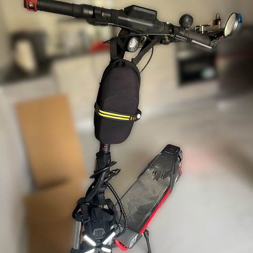 Segway ZT3 Pro used with suspension and extra accessories