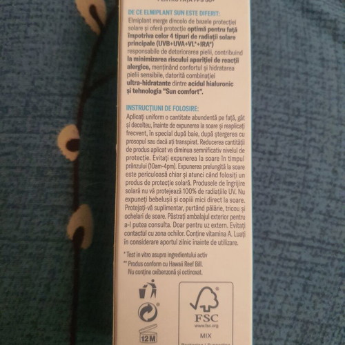 Elmiplant Sun Sensitive SPF 50+ sunscreen new