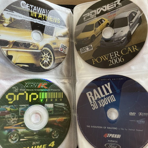 Fast and Furious DVD pack of 17 used movies with racing cars
