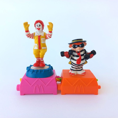 McDonald's collectible figures set of 2 like new, 1993