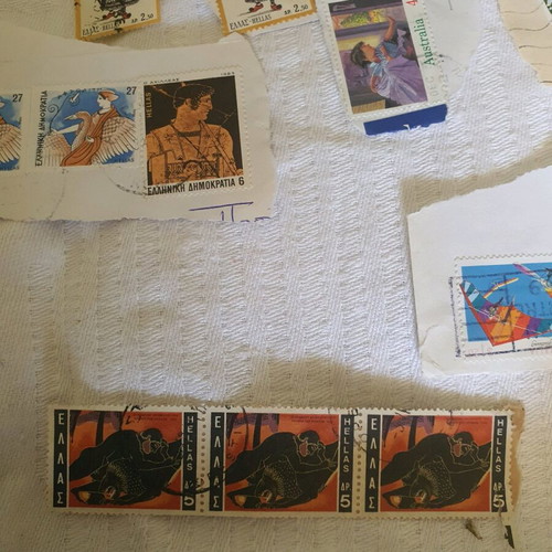 Various used stamps