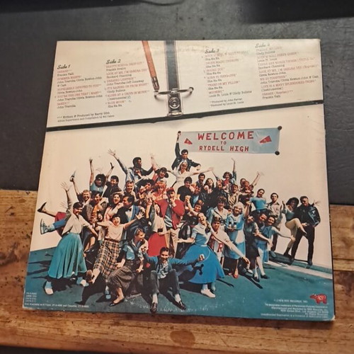 Grease soundtrack vinyl used, John Travolta Olivia Newton-John