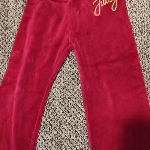 Juicy Couture velvet pants for girls 2-3 years like new
