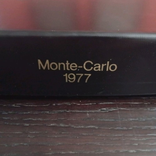 Monopoly Monte Carlo 1977 used collectible edition with certificate
