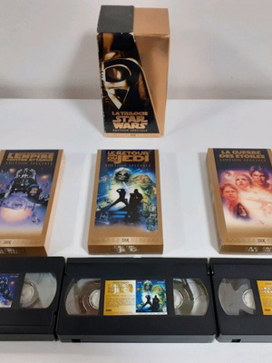 Star Wars Trilogy VHS used, French edition