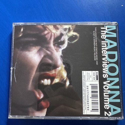 Madonna Drowned World Tour & The Interviews CDs used, pop