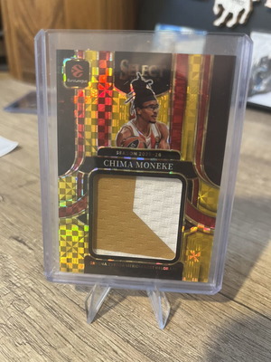 Moneke EuroLeague Select 03/10 Gold card like new